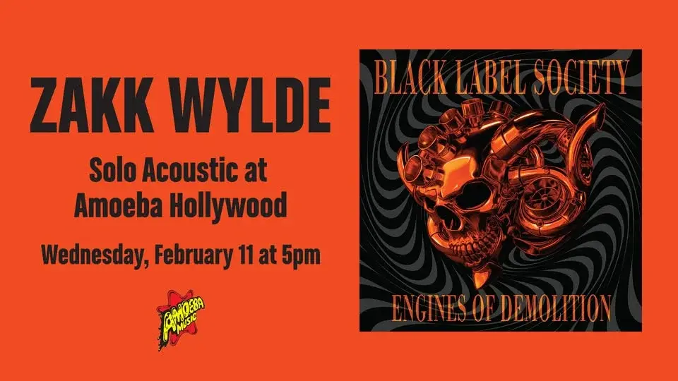 Zakk Wylde at Amoeba Hollywood