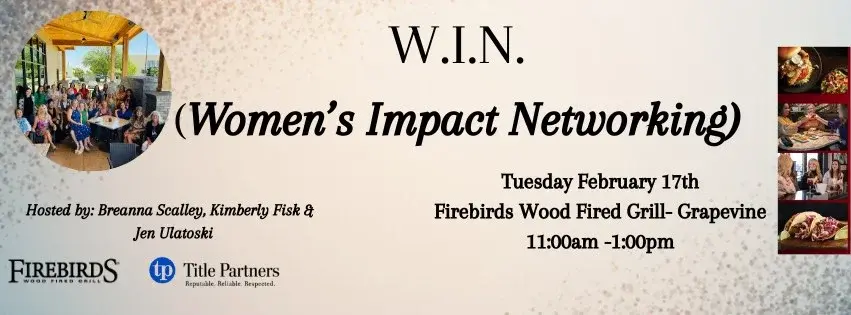 **SOLD OUT: Women's Impact Networking (WIN) Monthly Lunch- February
