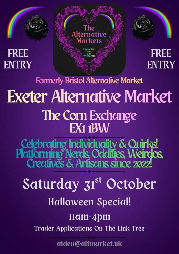 Exeter Alternative Market - Halloween Special
