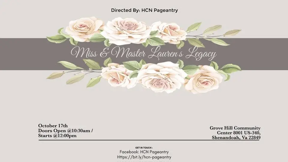 Miss & Master Lauren's Legacy