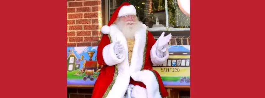Sunday with Santa Train and Tree Lighting at Depot Park