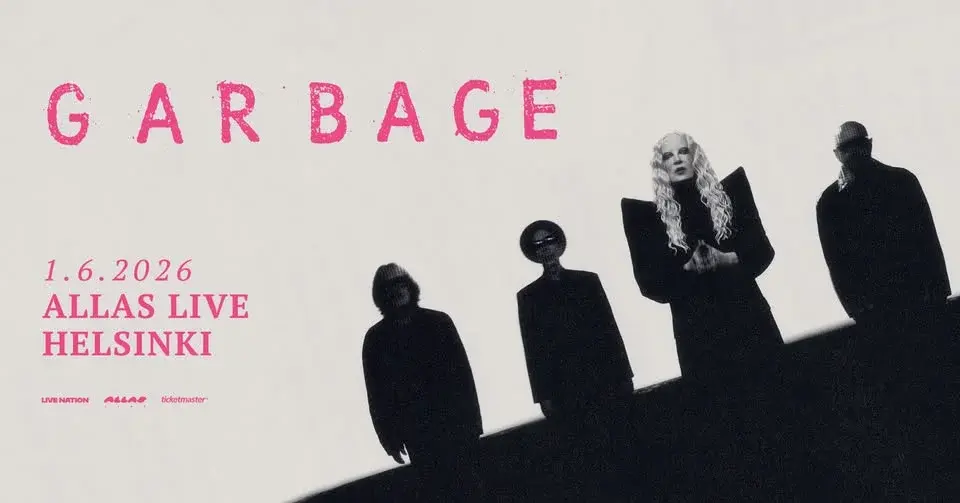 Garbage (US), Allas Live, Helsinki 1.6.2026