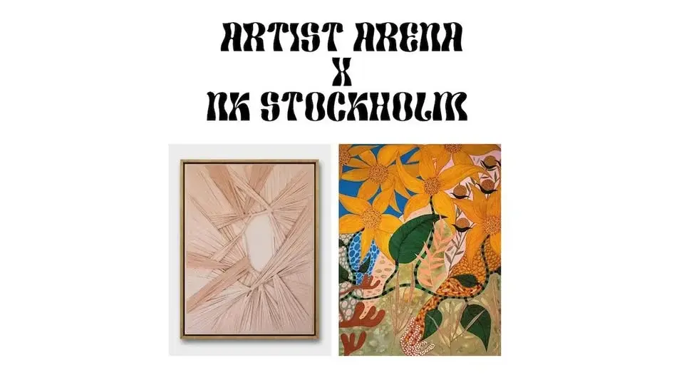 Vernissage på NK Stockholm - Ingela Juhlin & Elsa Weldemariam