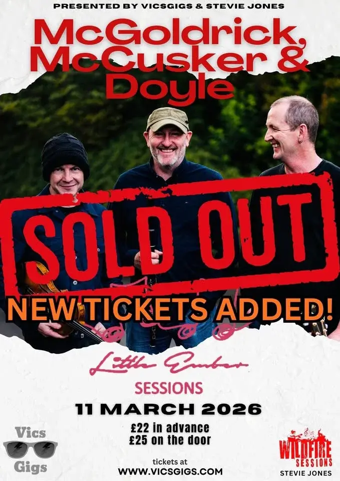 McGoldrick, McCusker & Doyle Little Ember Session In Oundle
