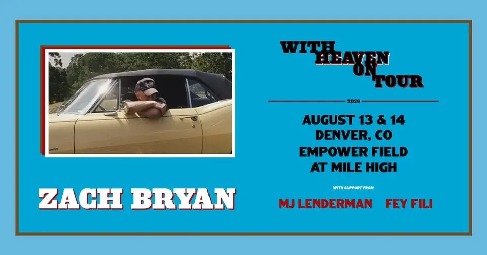 Zach Bryan - With Heaven On Tour