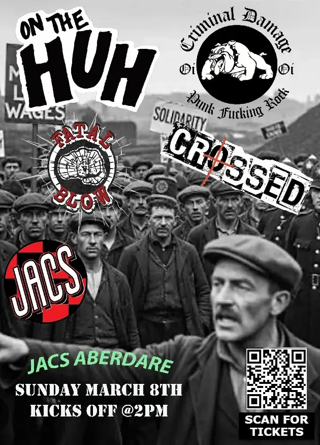 On The Huh / Criminal Damage / Fatal Blow / Crossed @ Jacs Aberdare