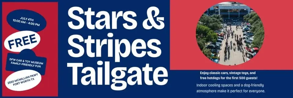 July 4th Stars & Stripes Tailgate Party!!