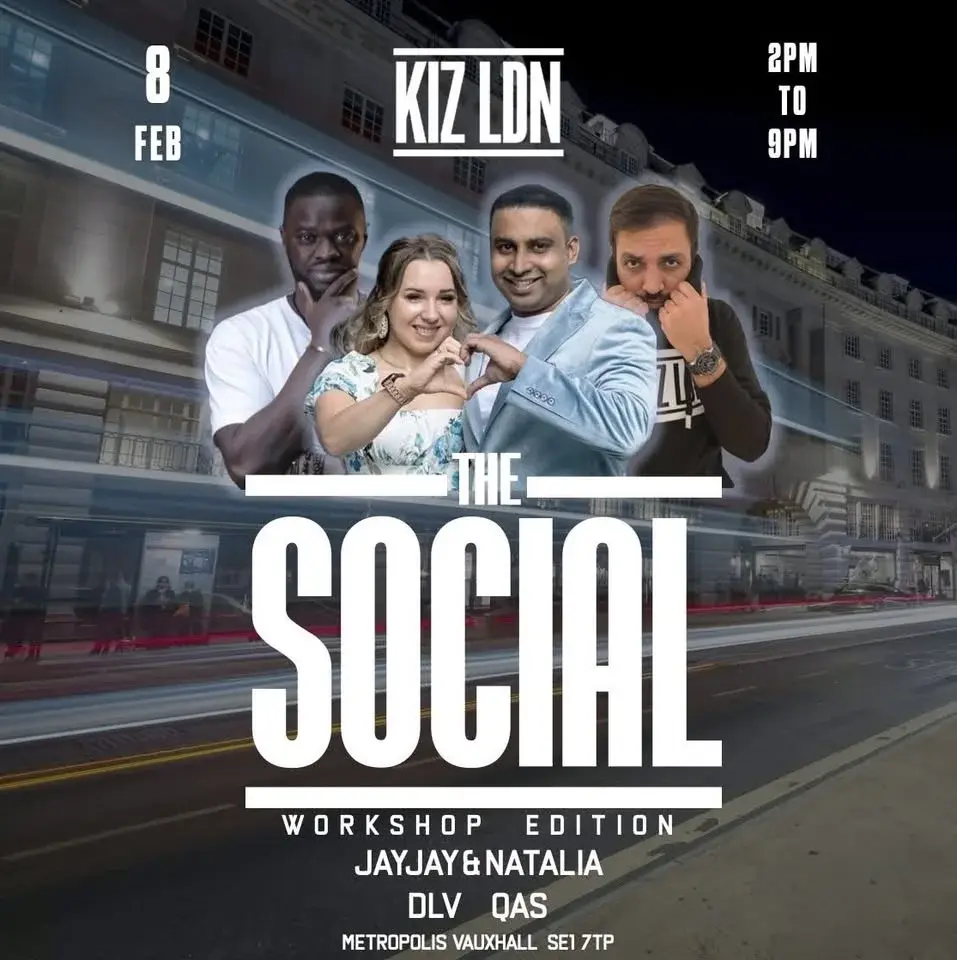 KIZ LDN: THE SOCIAL FEAT. THE WORKSHOP WITH JAYJAY & NATALIA