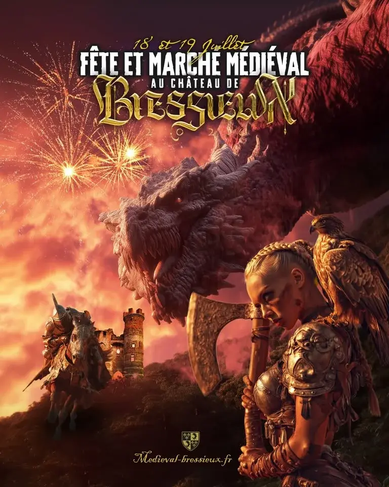 Fête Médiévale et Marché Médiéval au Château de Bressieux (38) 