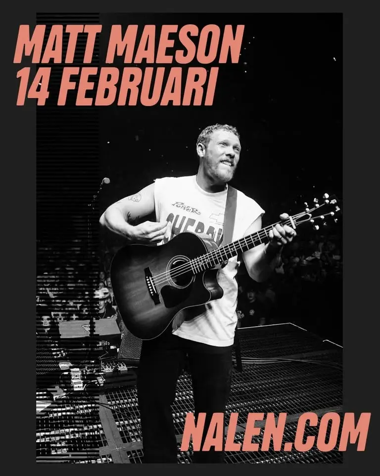 Matt Maeson (+ Support: Steinza) | 14 februari 2026 | Nalen, Stockholm