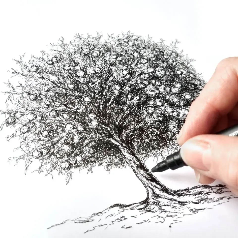 Drawing In Ink