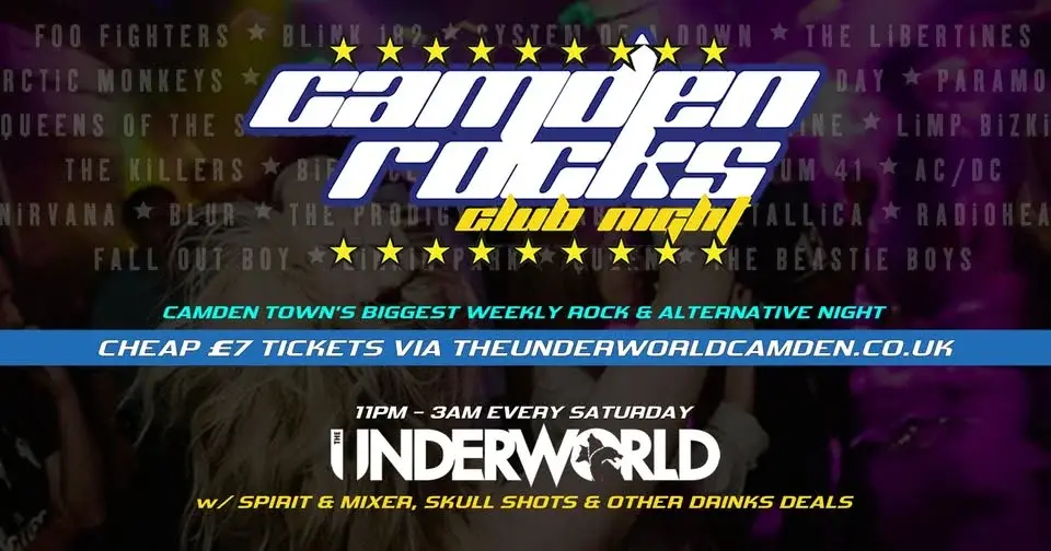 Camden Rocks Club at The Underworld ★ London