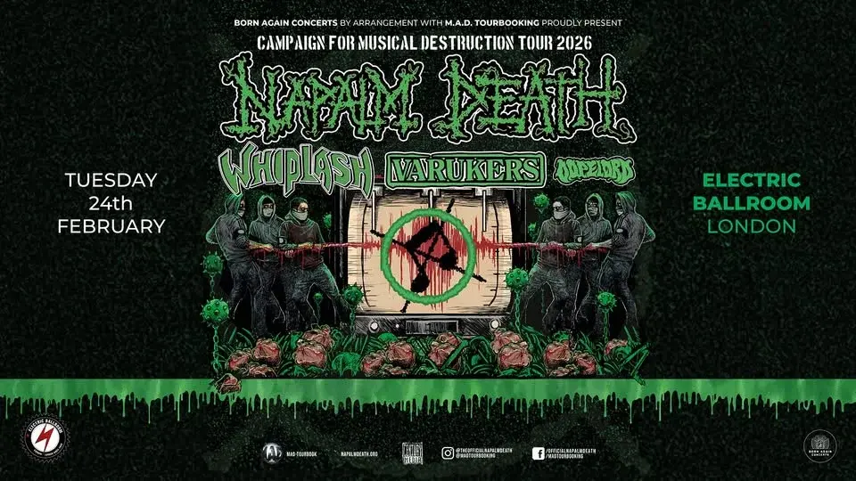 CAMPAIGN FOR MUSICAL DESTRUCTION 2026 at Electric Ballroom - London