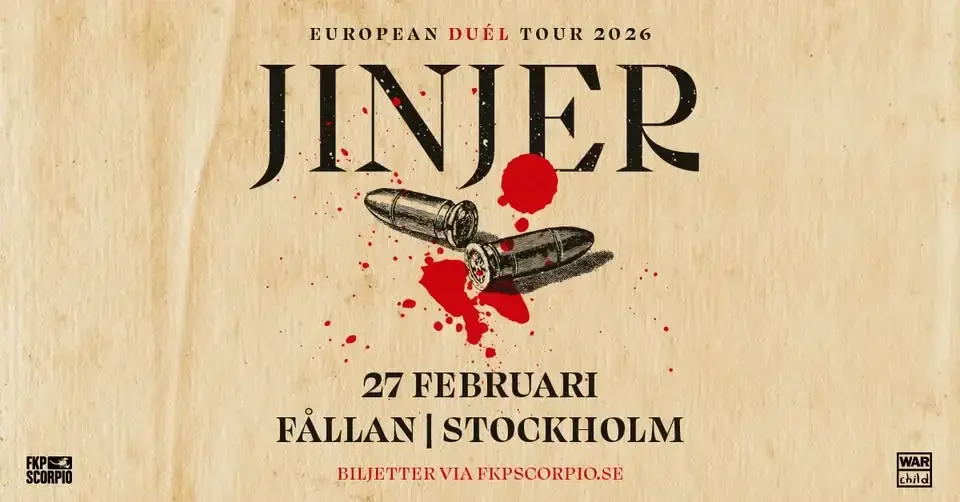 JINJER + very special guests: Unprocessed + Textures | Stockholm