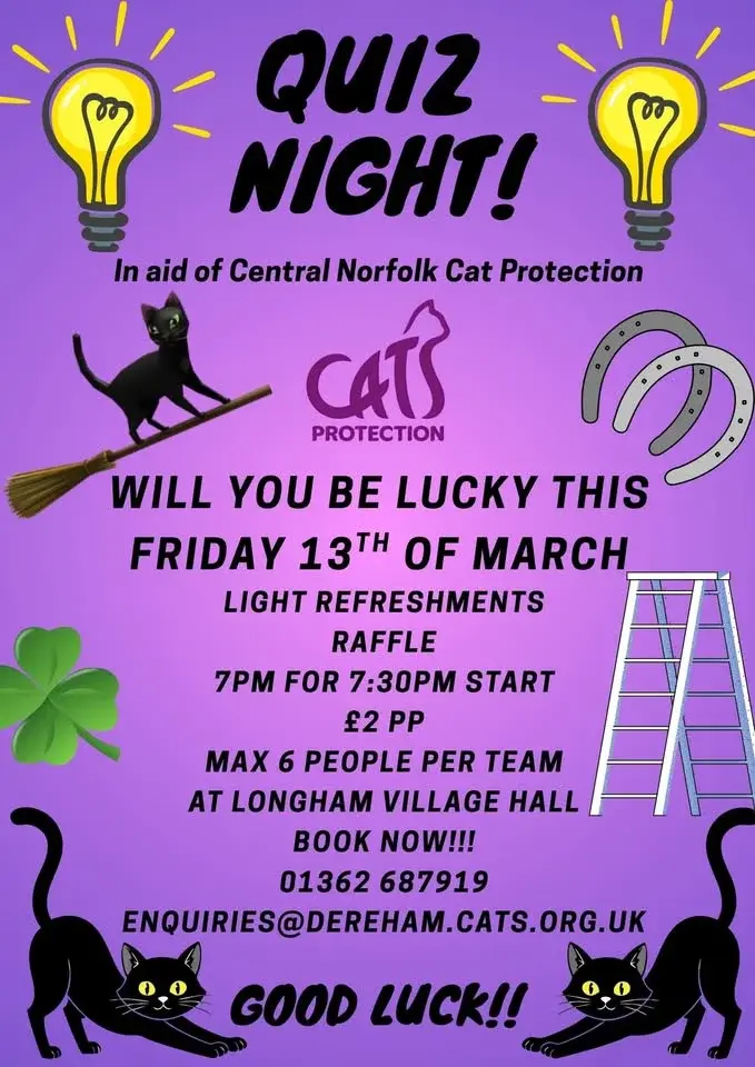 Friday 13th Quiz Night!
