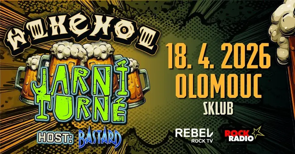 ALKEHOL- turné k CD "Připíjim", host kapela Bastrad