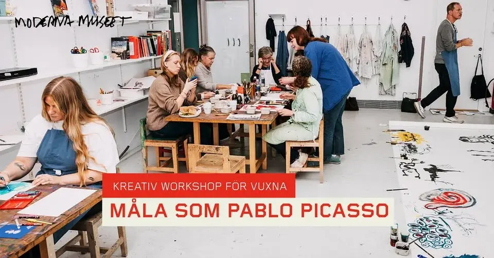 KREATIV WORKSHOP FÖR VUXNA: MÅLA SOM PABLO PICASSO