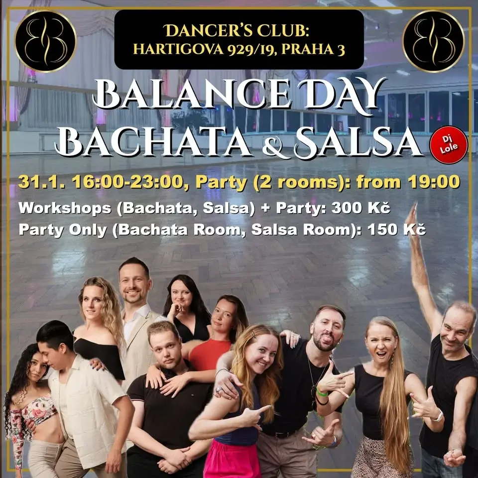 Balance Day Bachata & Salsa (2 rooms)
