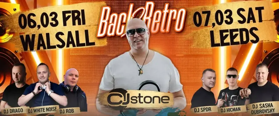 🔥✨ BACK2RETRO – CJ STONE LIVE ✨🔥