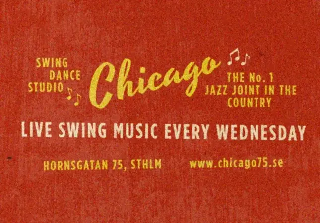 Chicago Live Wednesdays: Lindy Hop & Tommy Löbel Swing Band 🎷🩰🎶💃🕺