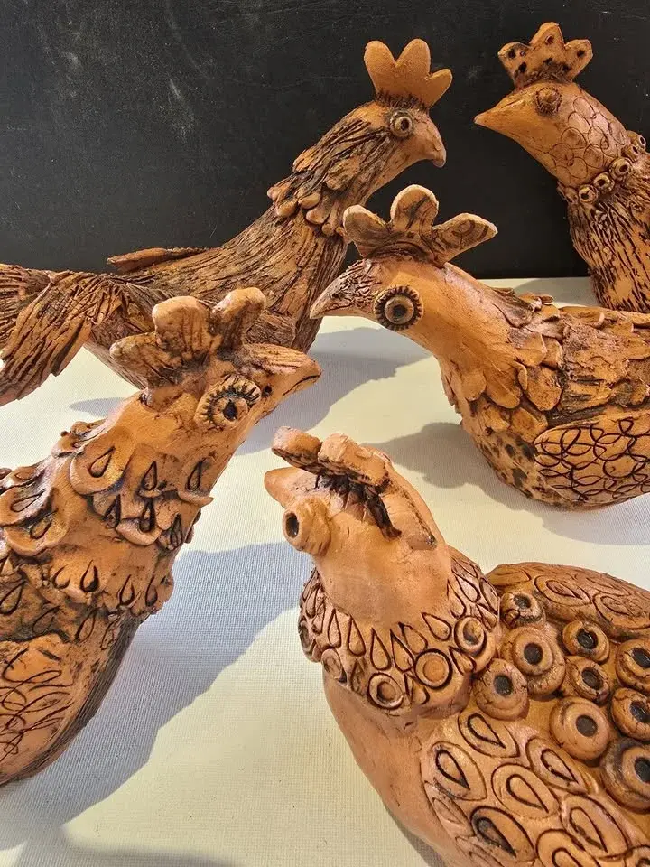 Create a Ceramic Chicken 