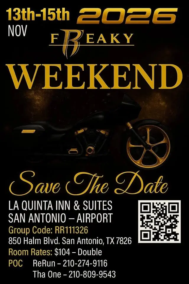 San Antonio Ruff Ryders Present "Freaky Weekend 2026"