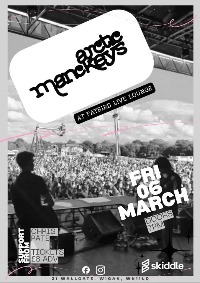 Arctic Manckeys: a tribute to Arctic Monkeys live at Fatbird