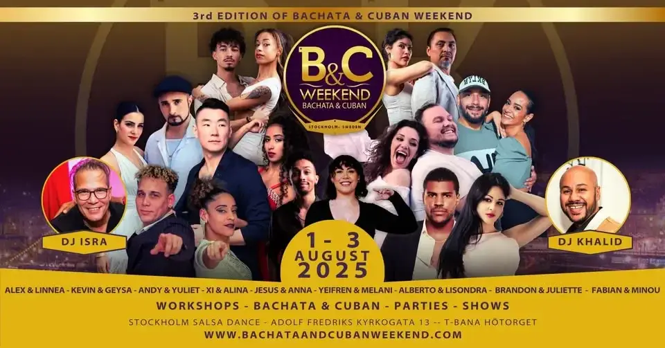 Bachata & Cuban Weekend 2025 đđș