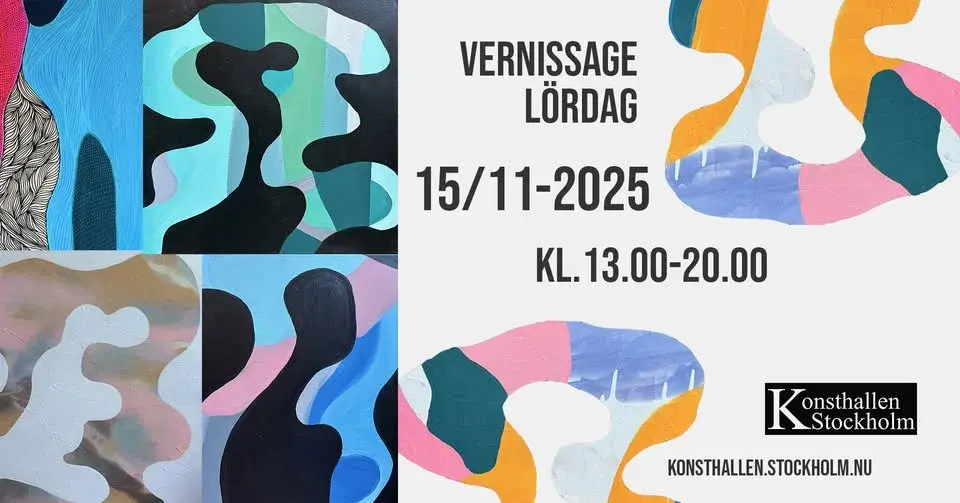 Vernissage på Konsthallen Stockholm