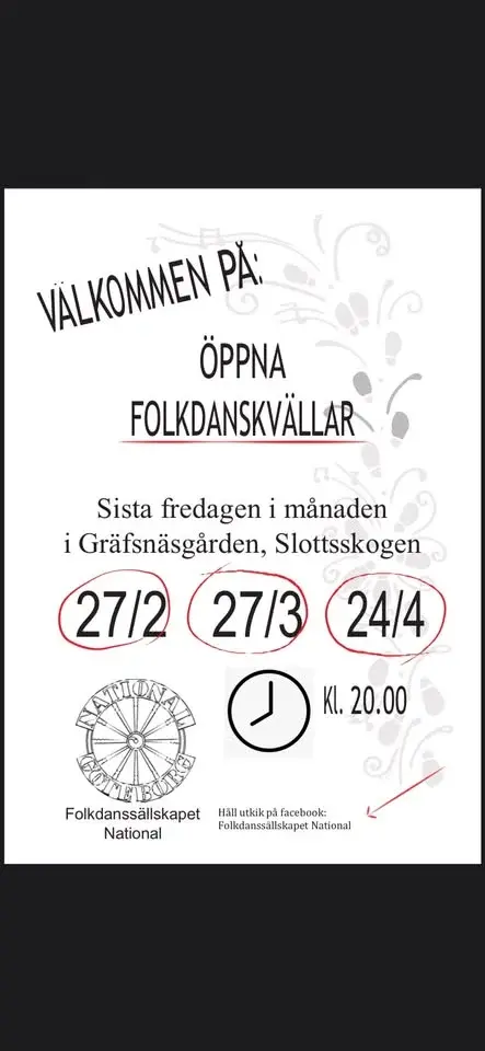 Öppna danskvällar!