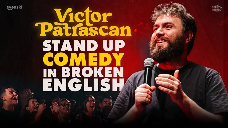 Stand up Comedy in broken English • Victor Patrascan in Manchester