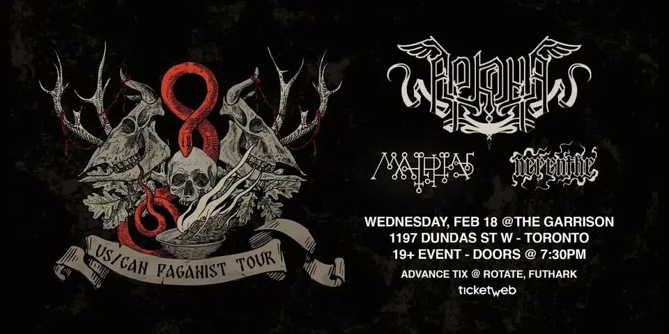 Arkona: North American Paganist Tour 2026 w/Malphas & Nepenthe