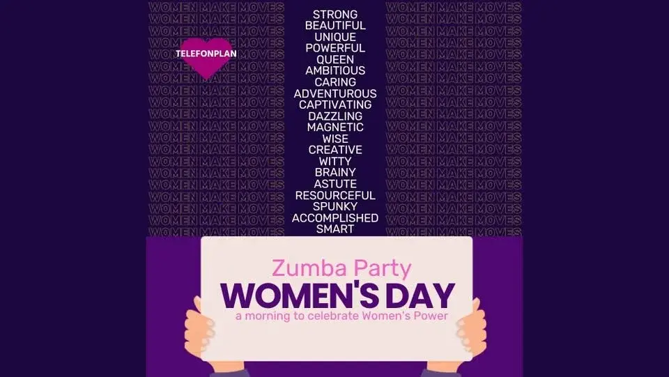 Zumba Women’s Day Party – 3rd Edition in Stockholm