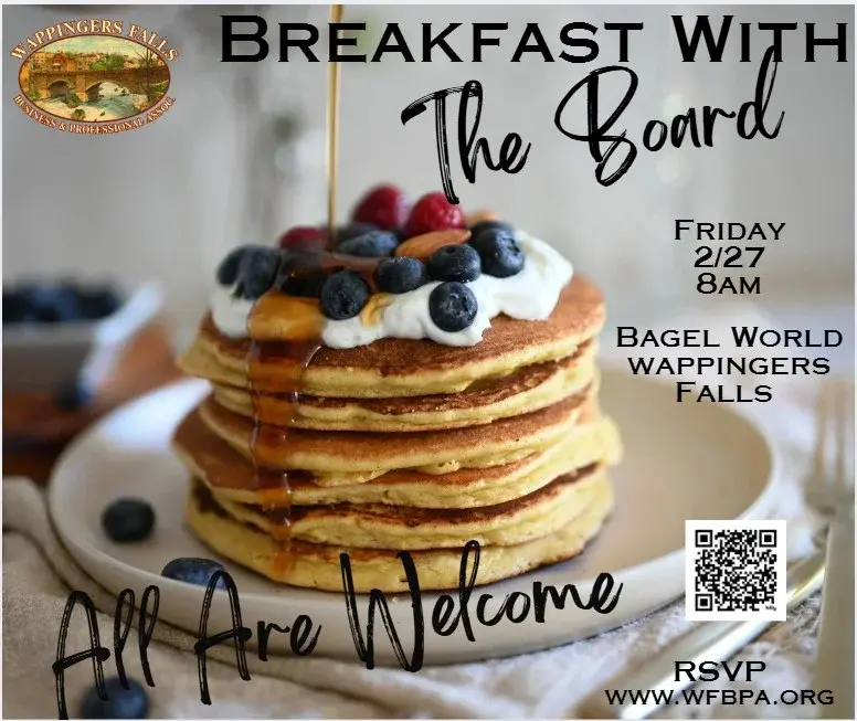 WFBPA Breakfast with the Board-Bagel World, Wappingers Falls