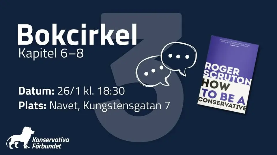 Bokcirkel del 3 (How to Be a Conservative)