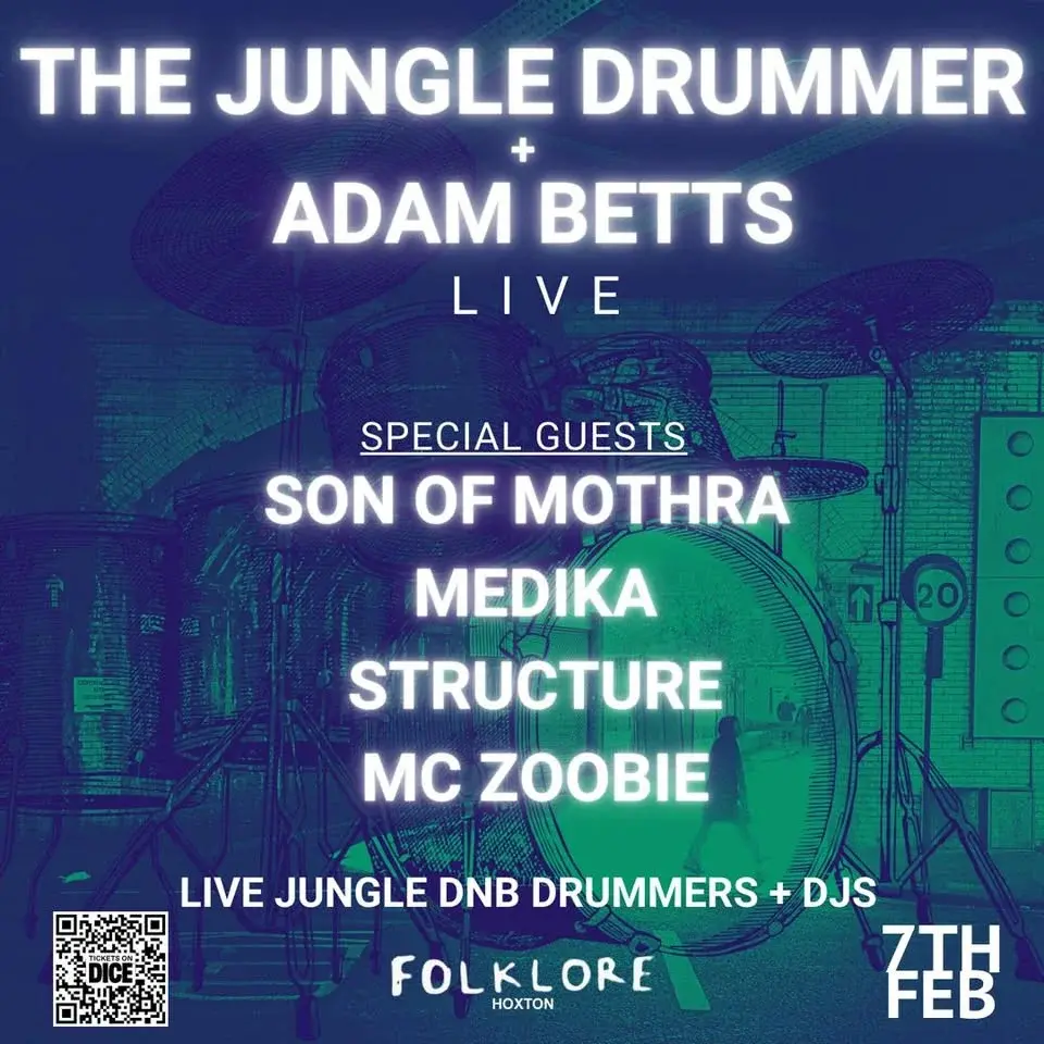 The Jungle Drummer & Adam Betts LIVE