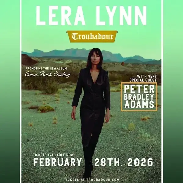 Lera Lynn w/ Peter Bradley Adams at Troubadour