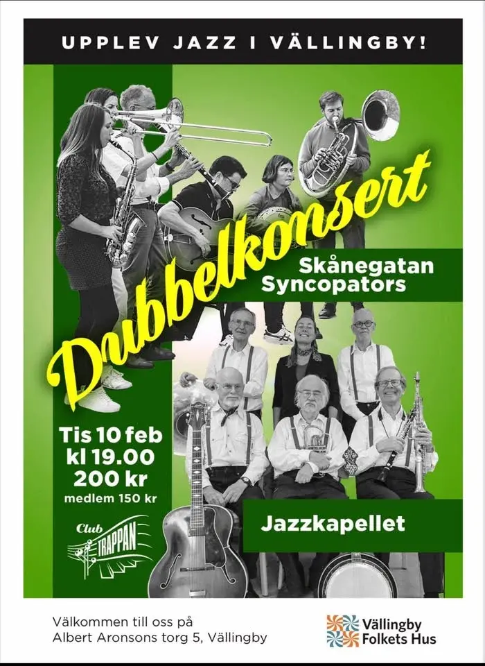 Dubbelkonsert på Trappan!