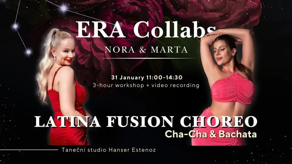 ERA Collabs #1: Nora & Marta 🌹 Latina Fusion Choreo (Cha Cha × Bachata)