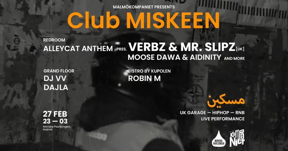 club MISKEEN | Moriska Paviljongen