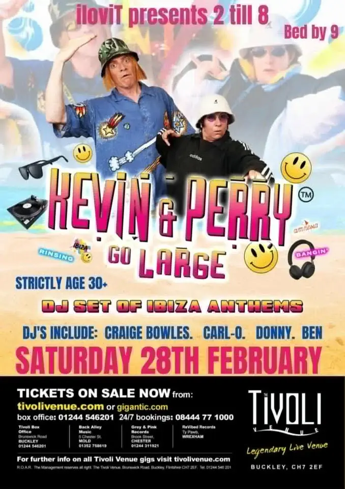 Afternoon clubbing FT Kevin & Perry | The Tivoli