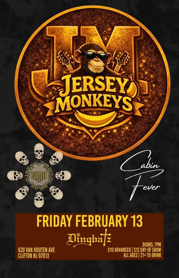 Jersey Monkeys (Red Hot Chili Peppers Tribute) / Sixty Miles Down / Cabin Fever
