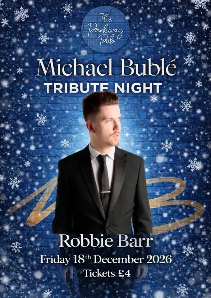 A Holly Jolly Christmas Party with Michael Buble Tribute by Robbie Barr