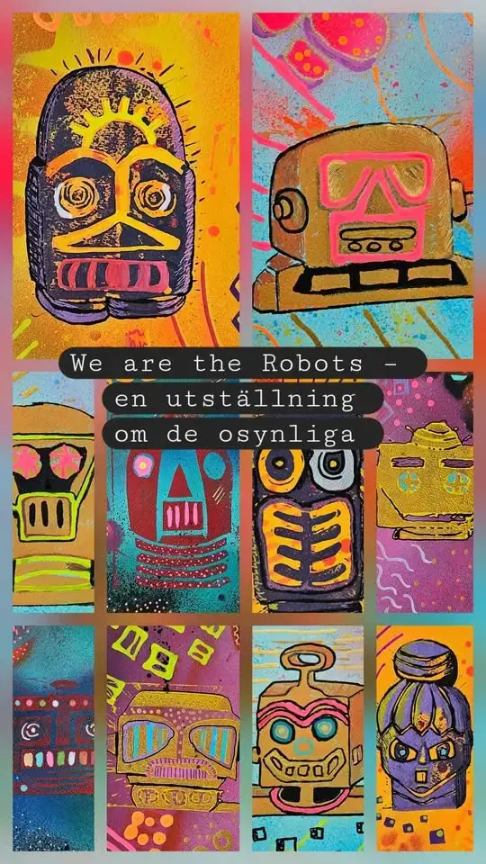 đ€ Olea Huuska: "We are the robots - en utstĂ€llning om de osynliga"