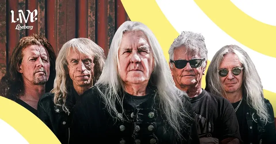 Saxon + support: The Poodles Live på Liseberg