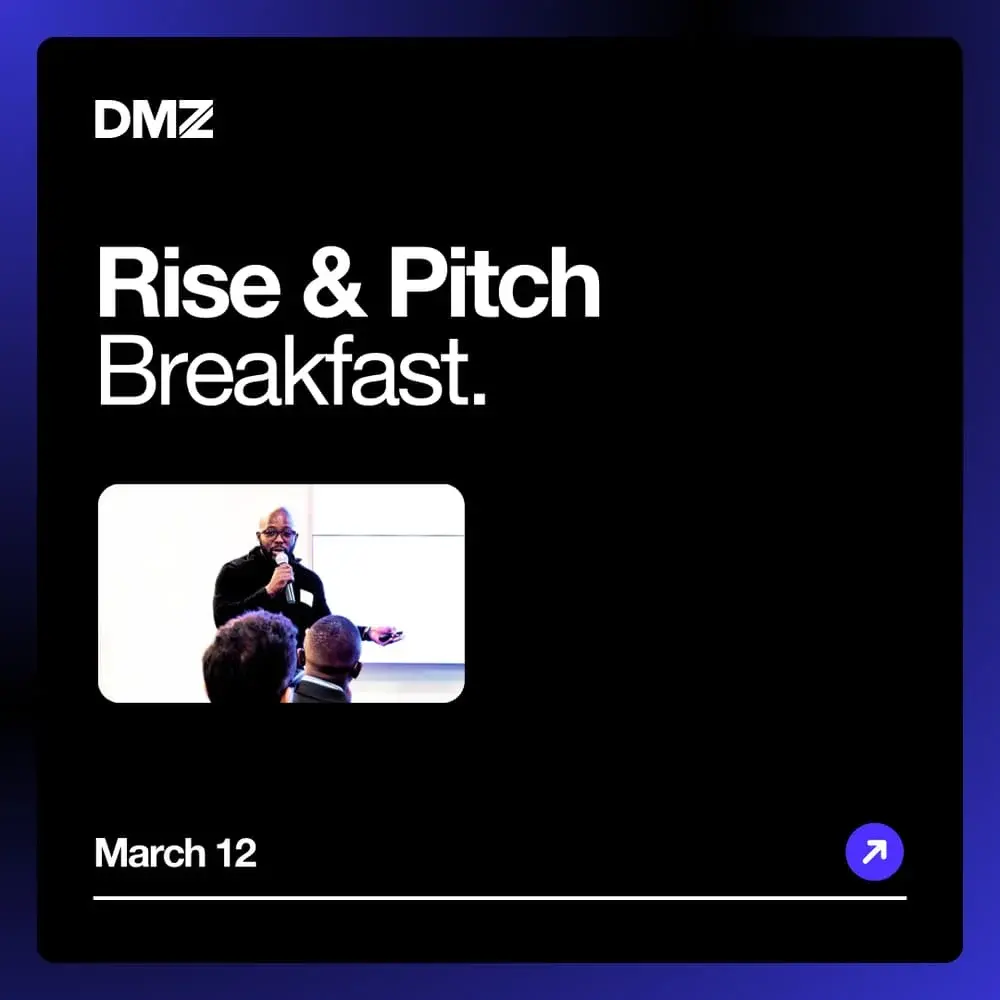 Rise & Pitch Breakfast