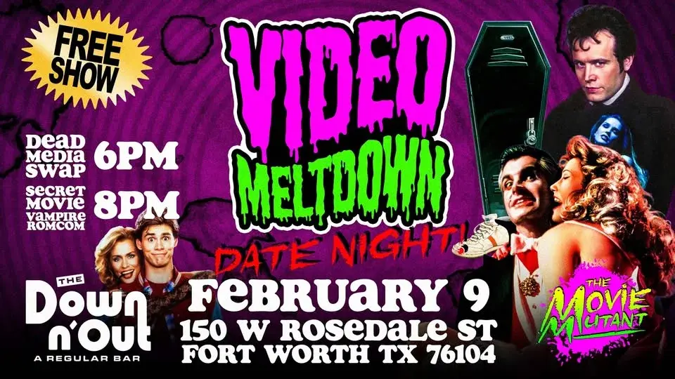 Video Meltdown - Valentine's VHS SWAP & Mystery Movie (DATE NIGHT! w/ vampires)