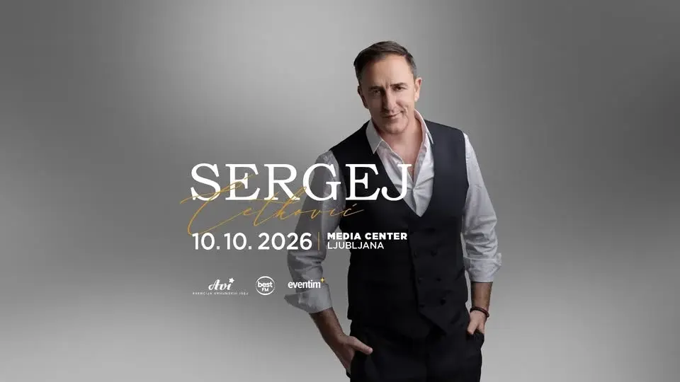 ★ SERGEJ ĆETKOVIĆ ★ Media Center Ljubljana ★ 10. 10. 2026 