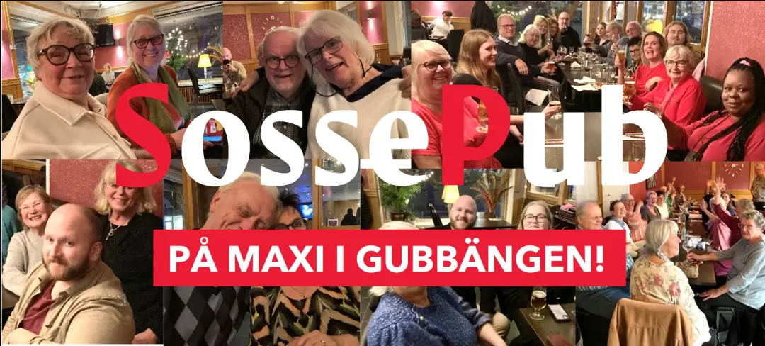 Kampanj och SossePub på Maxi