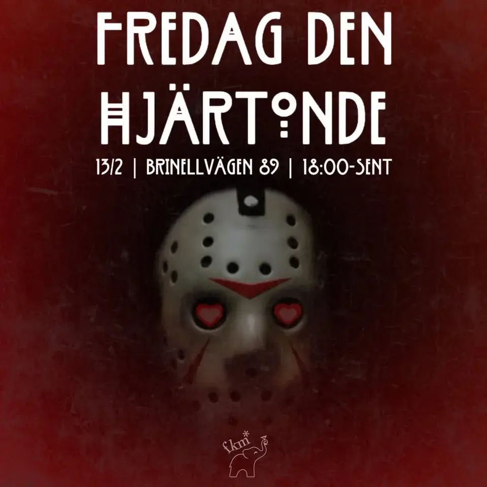 Fredag den hjärtonde-pub♥️🔪